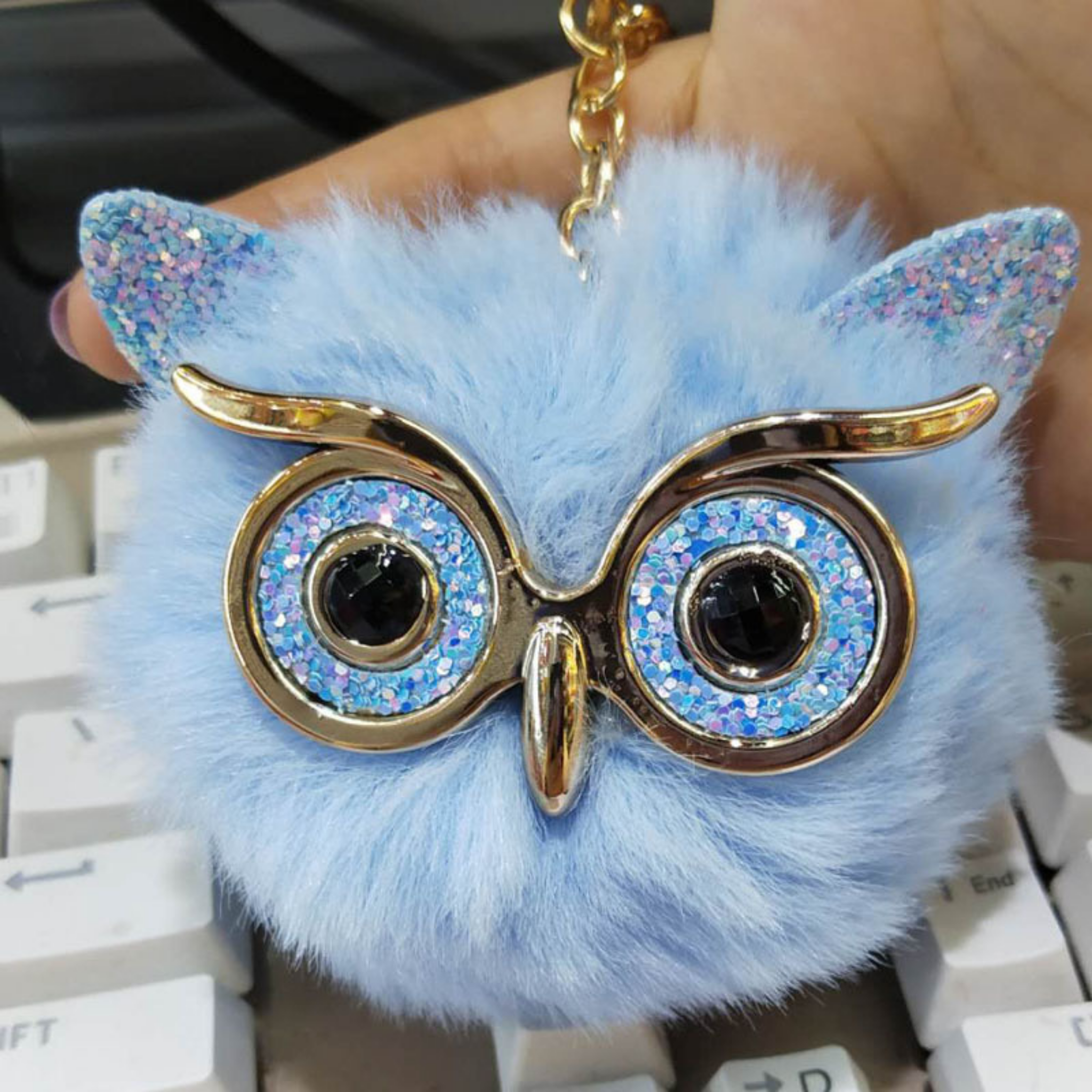 Owl Furry Charm – Cute Clever Protective