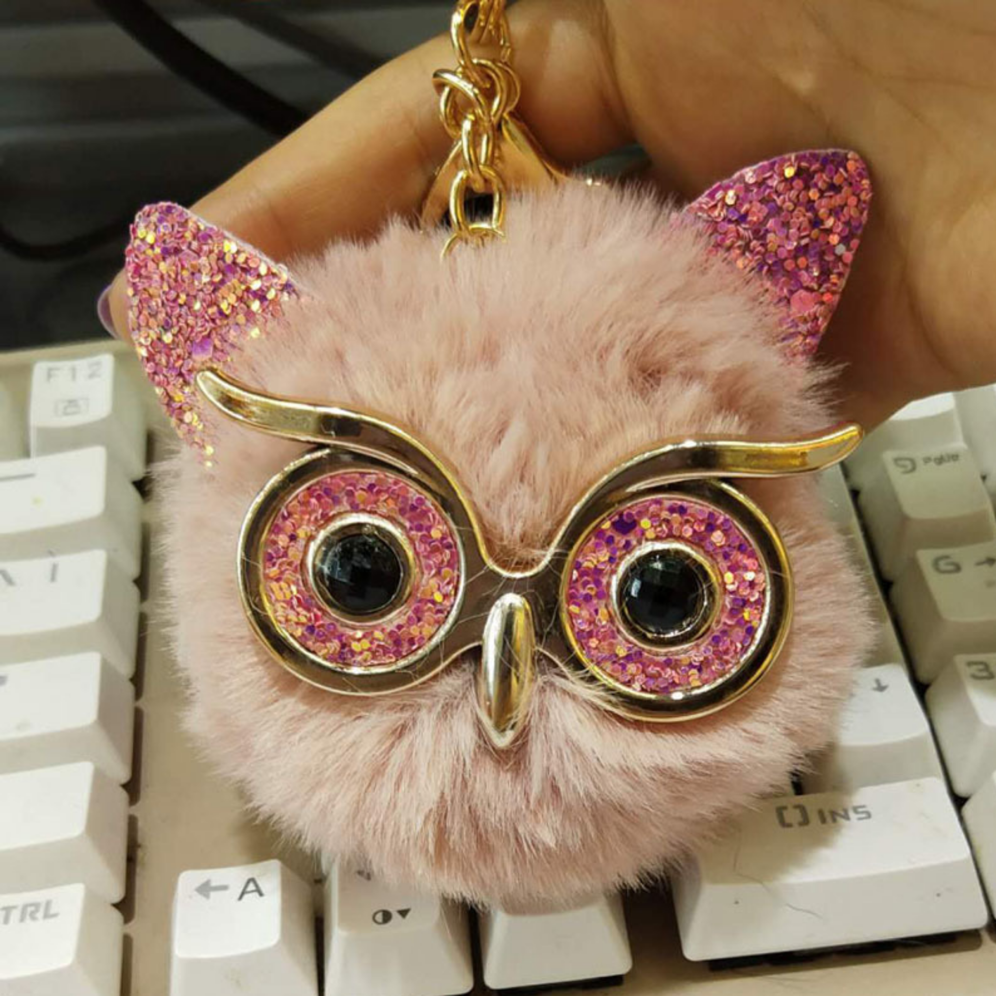 Owl Furry Charm – Cute Clever Protective