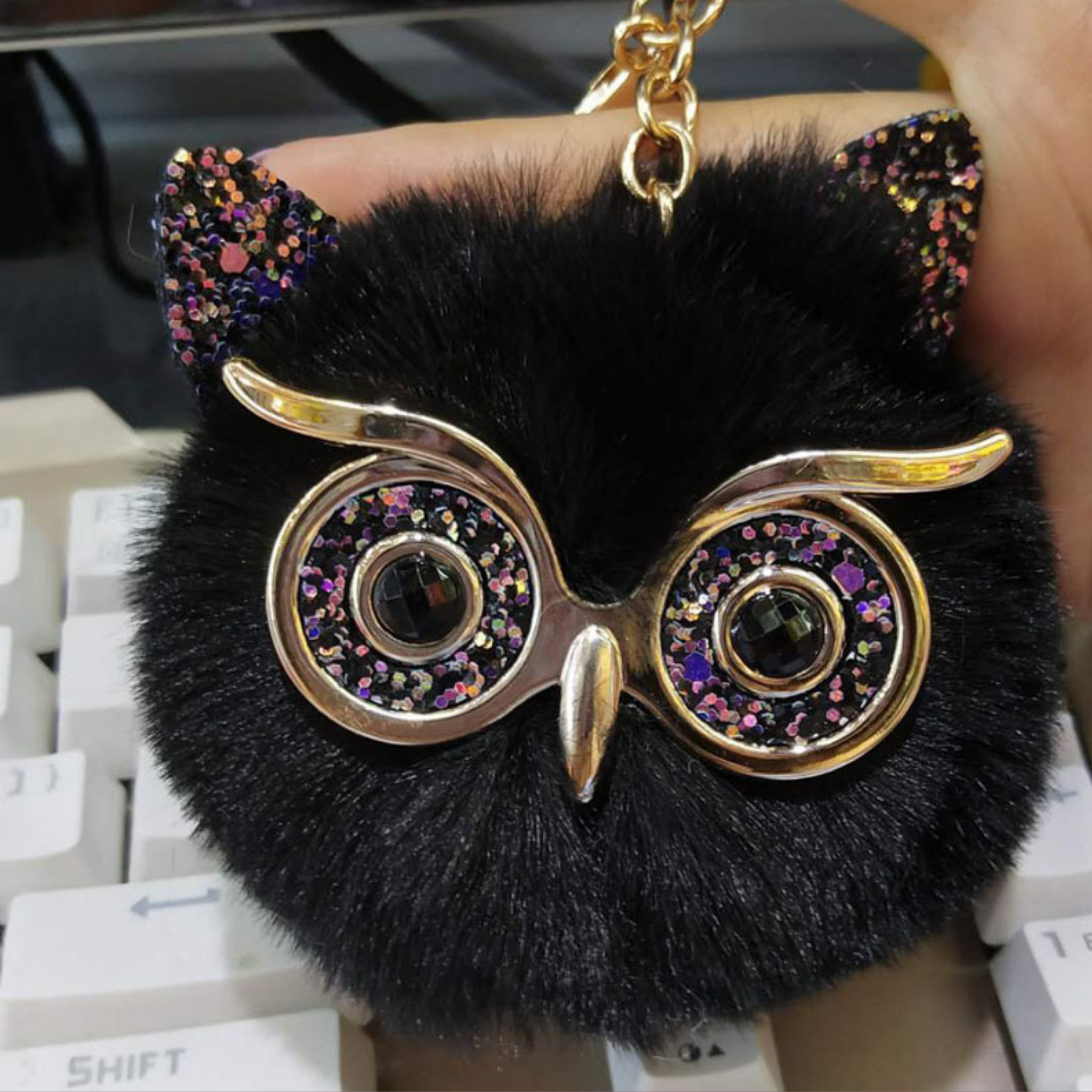 Owl Furry Charm – Cute Clever Protective