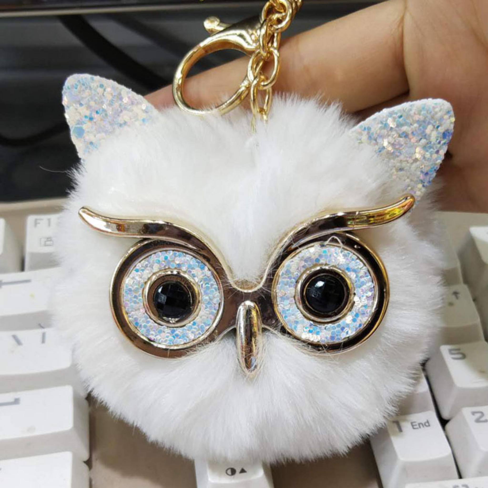 Owl Furry Charm – Cute Clever Protective