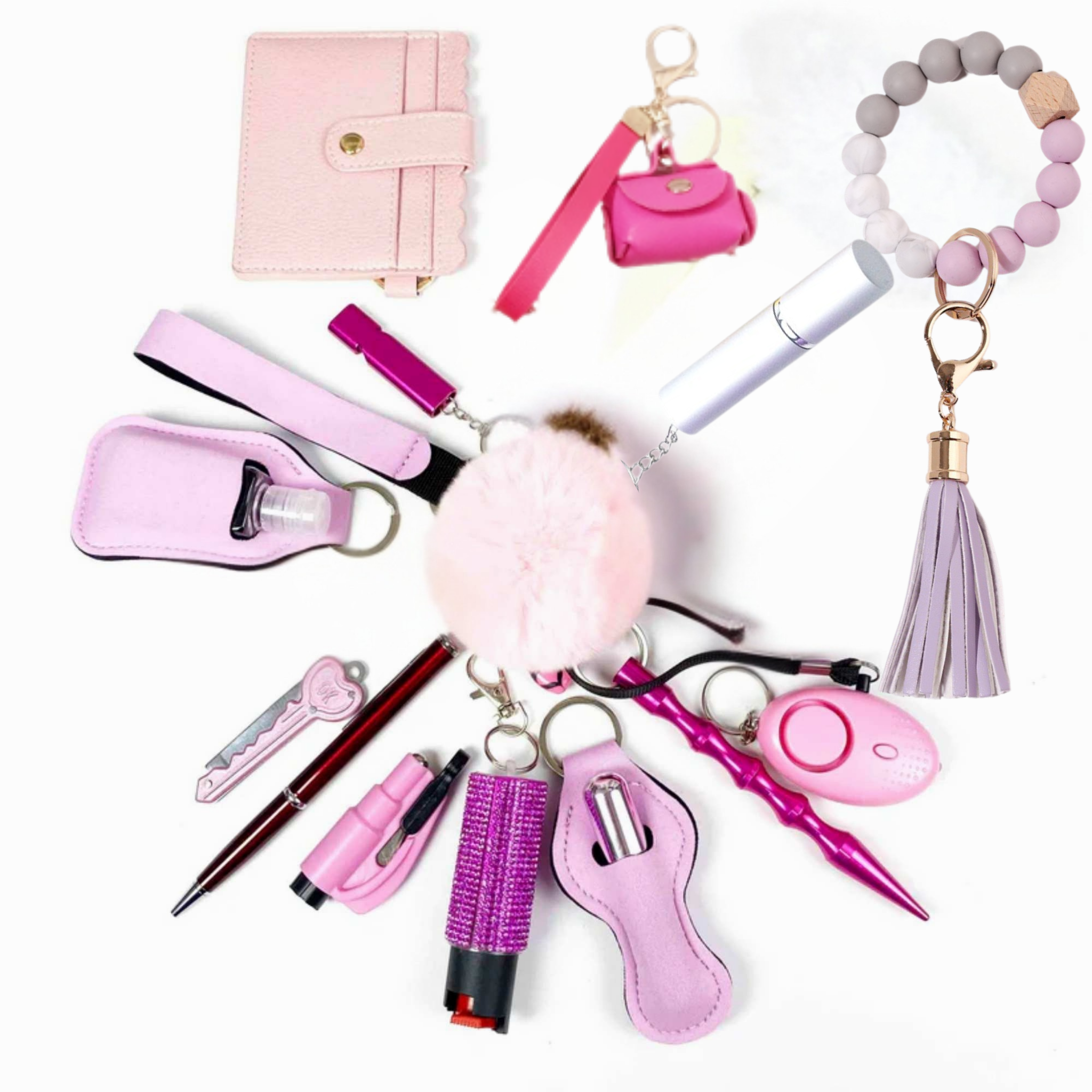 Basic 15-Piece Self-Defense Kit (Everyday Essentials)