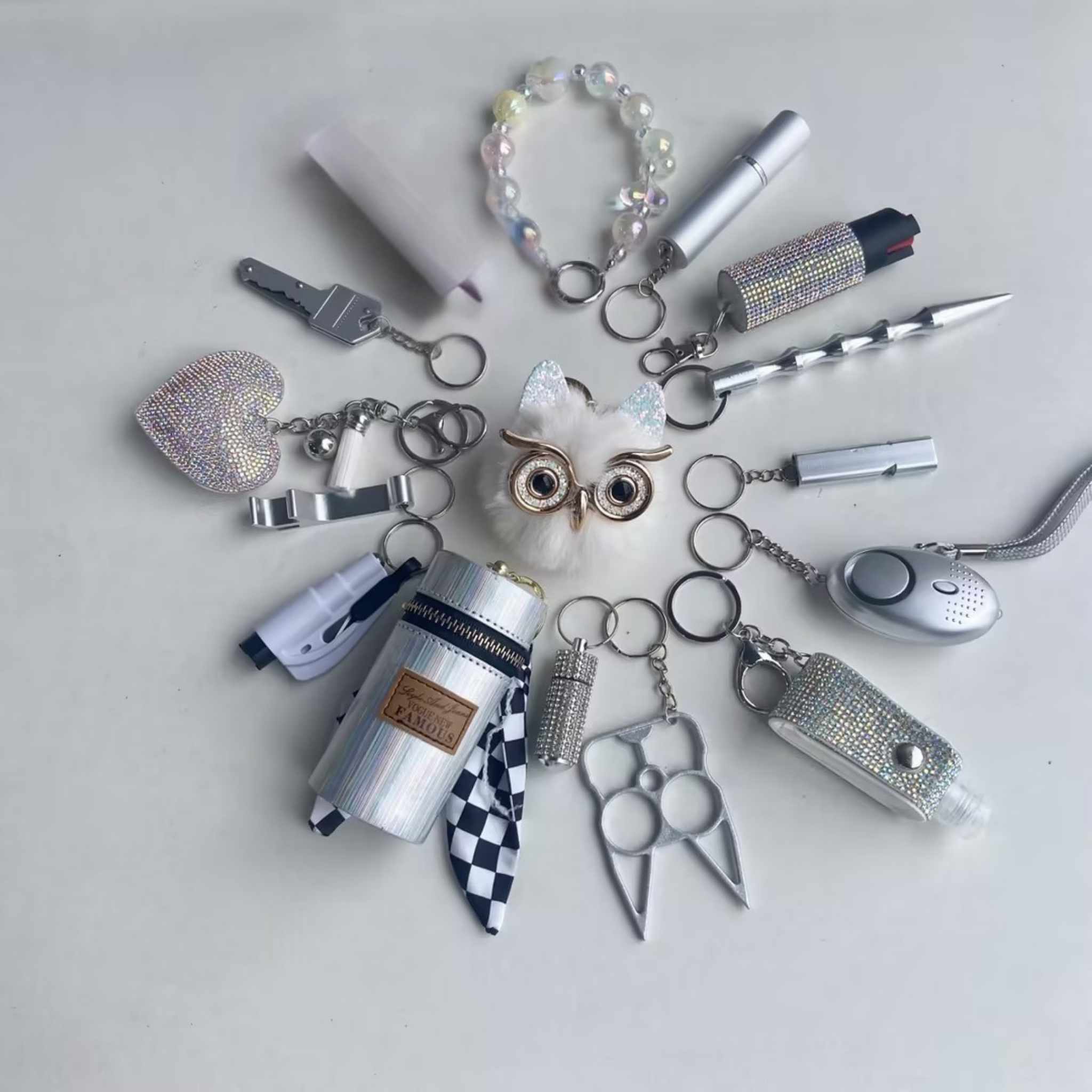 Premium 15-Piece Self-Defense Kit (Stylish & Safe)