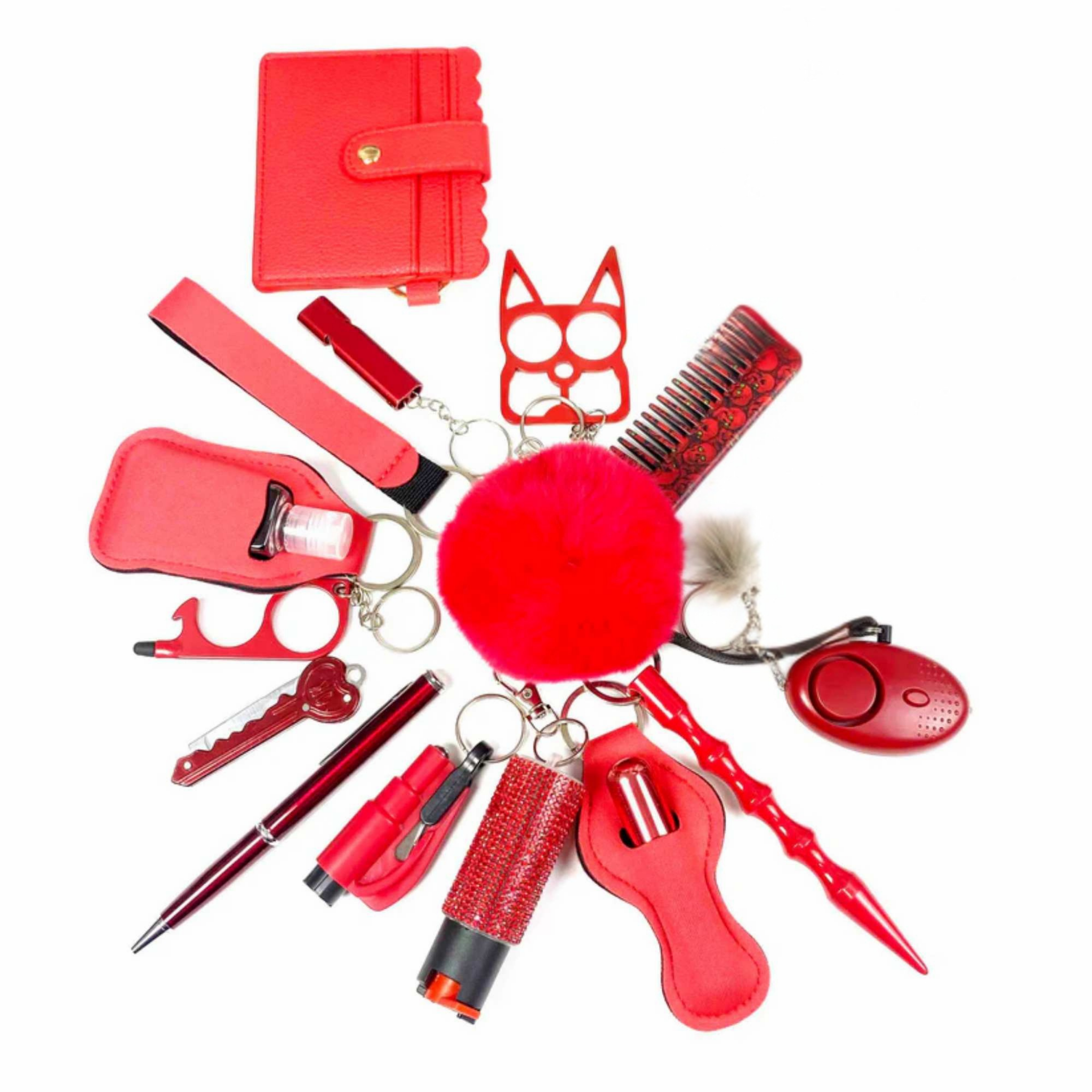 Basic 15-Piece Self-Defense Kit (Everyday Essentials)