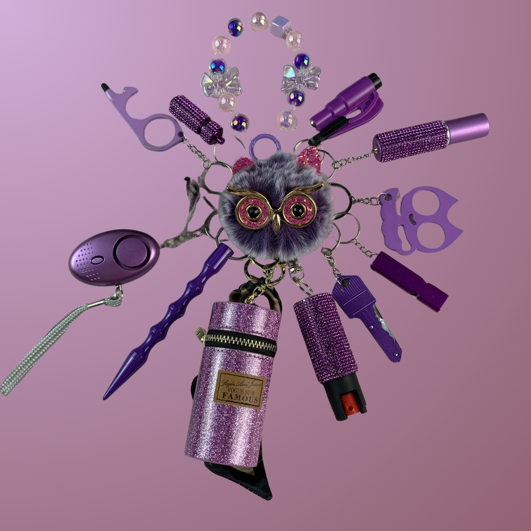 Basic 15-Piece Self-Defense Kit (Everyday Essentials)