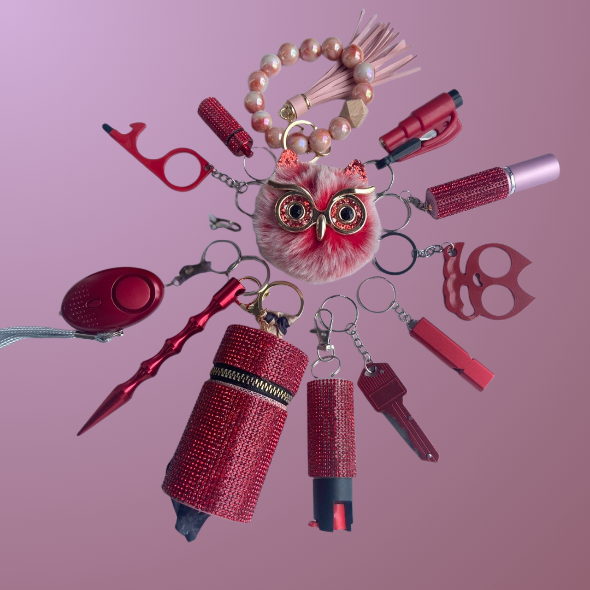 Balanced 15-Piece Self-Defense Kit (Stylish & Safe)