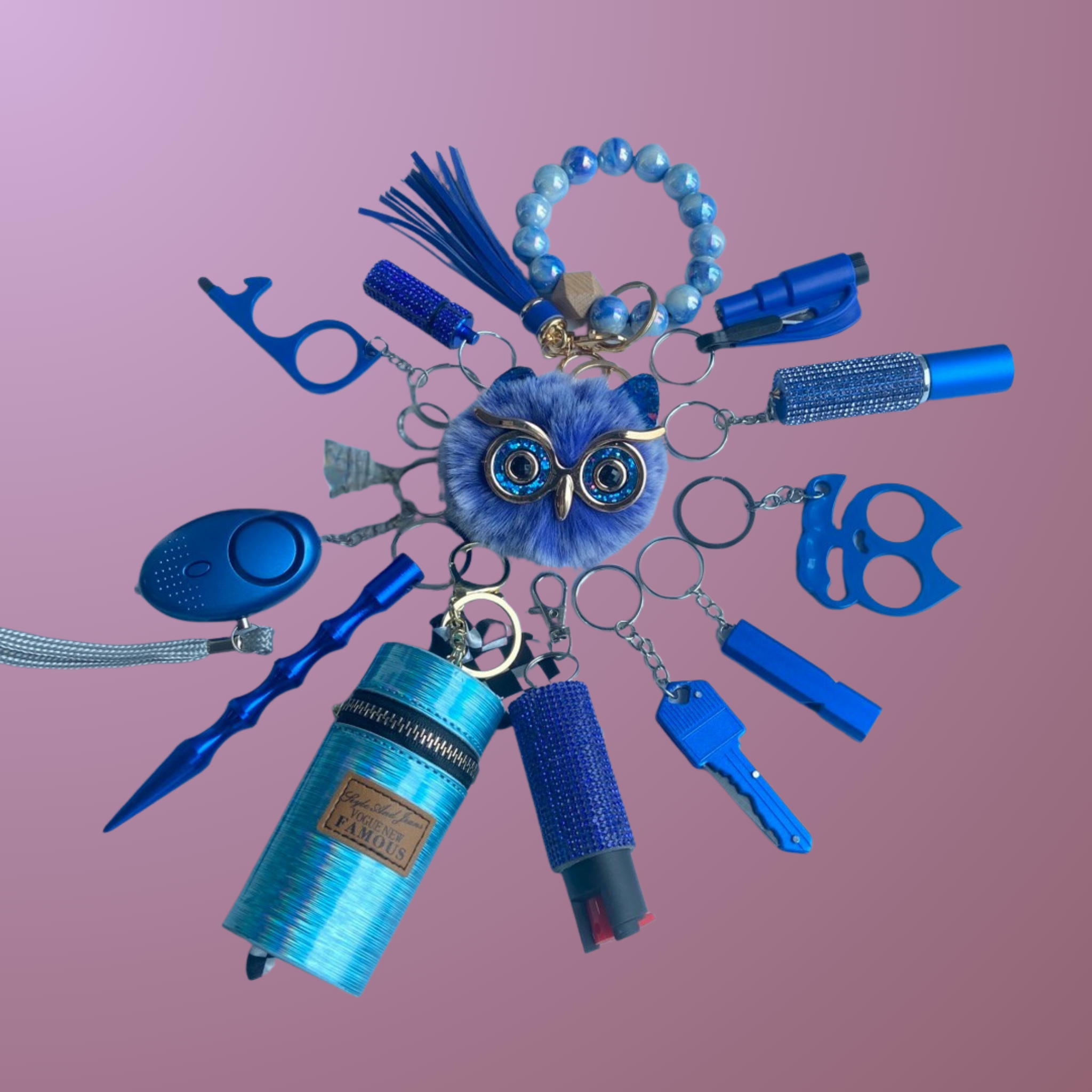 Basic 15-Piece Self-Defense Kit (Everyday Essentials)