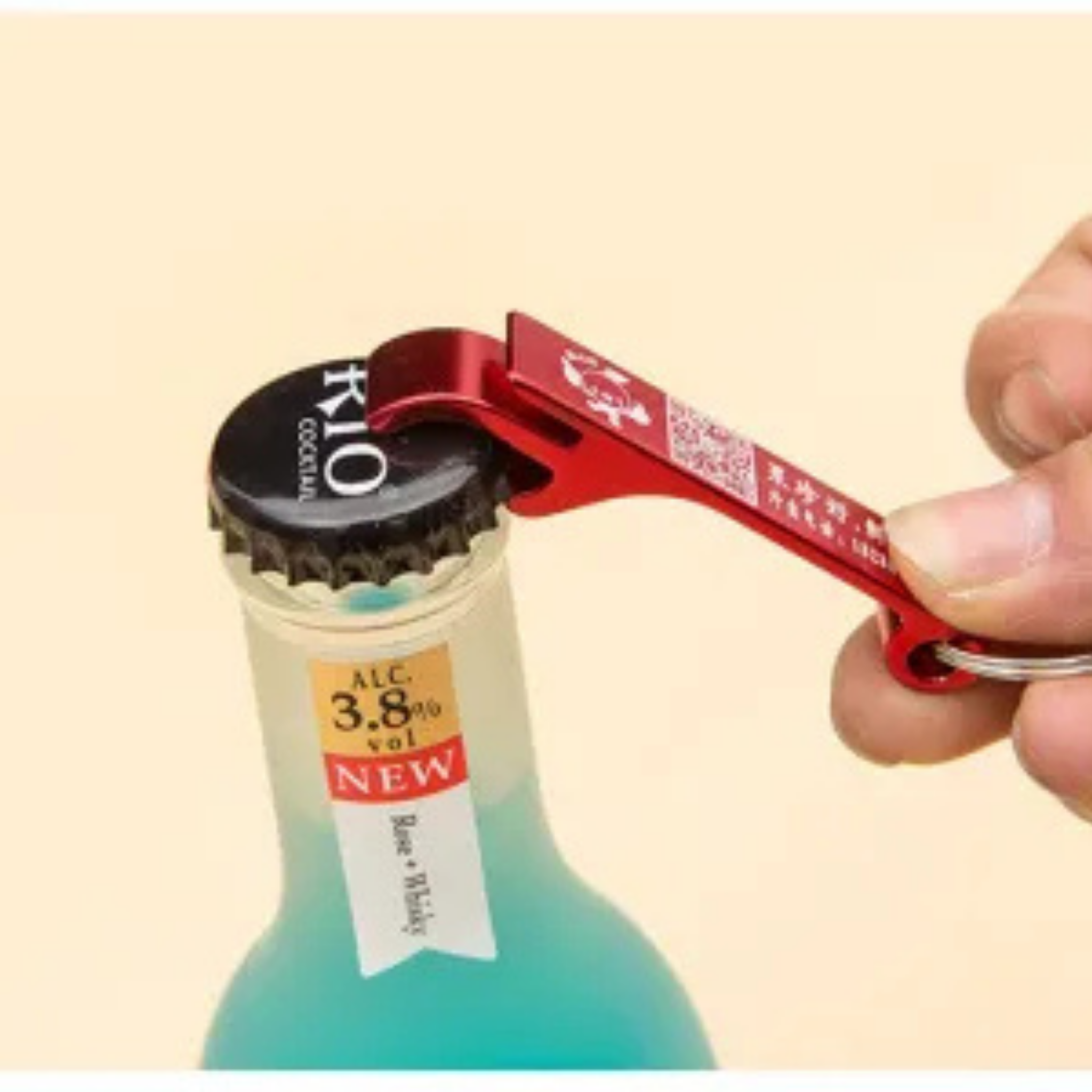 Black Bottle Opener – Utility Meets Urgency