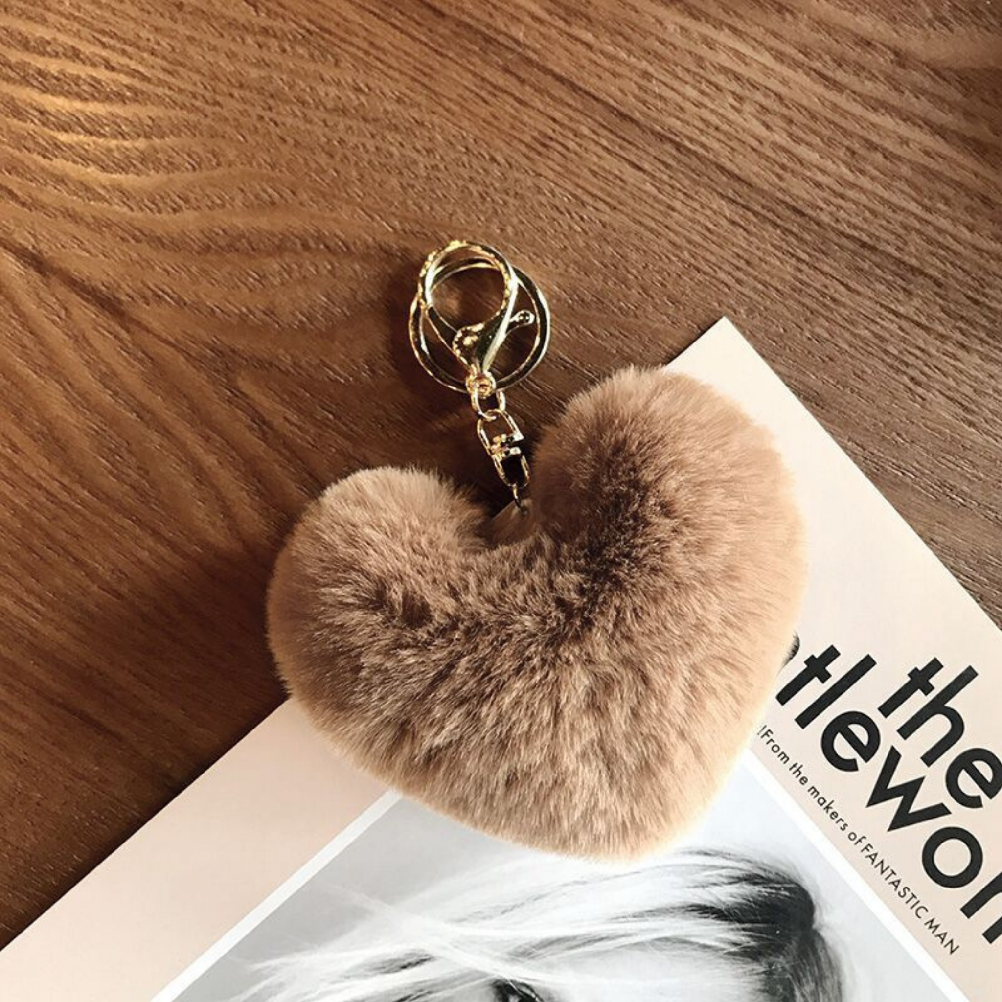 Heart-Shaped Furr Ball