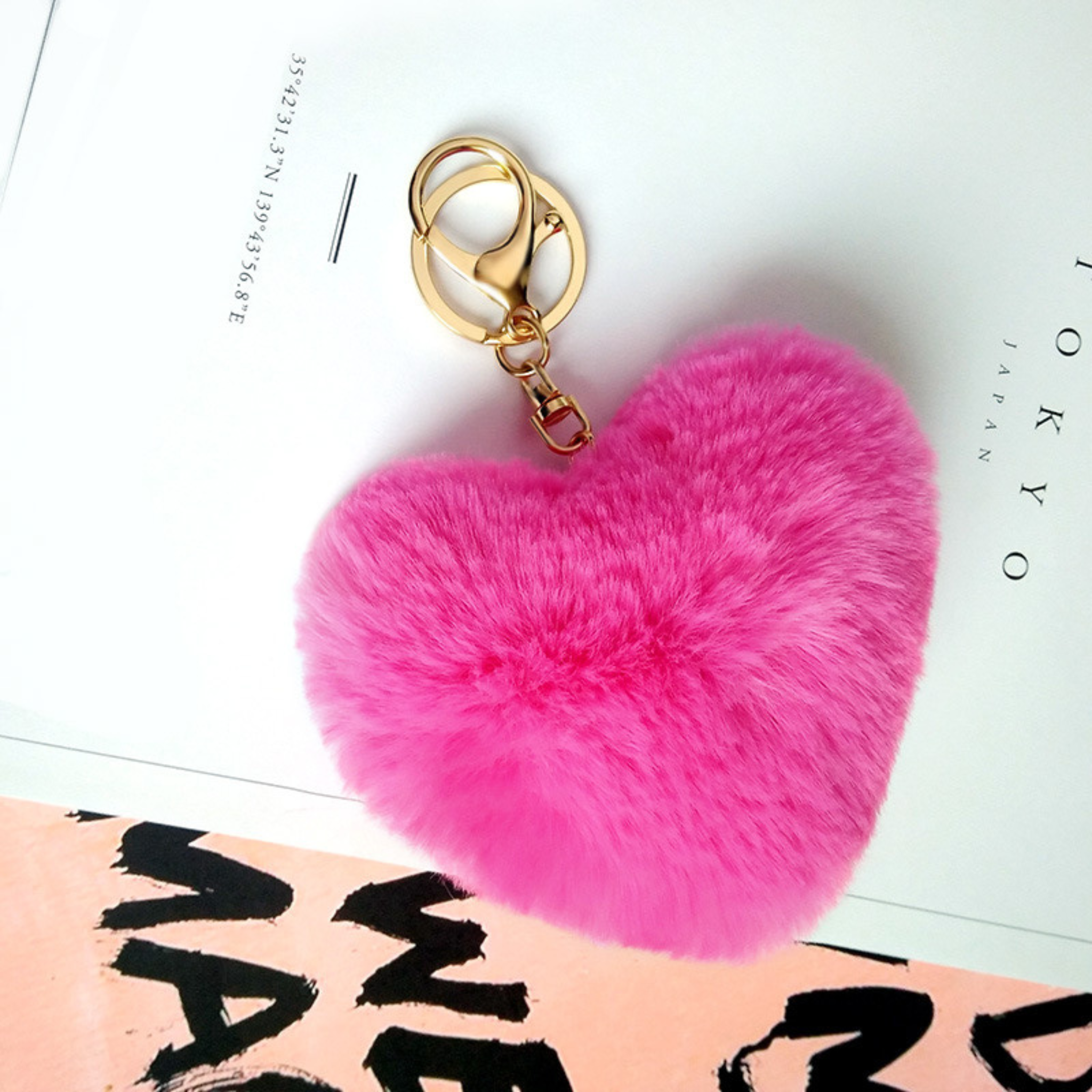 Heart-Shaped Furr Ball