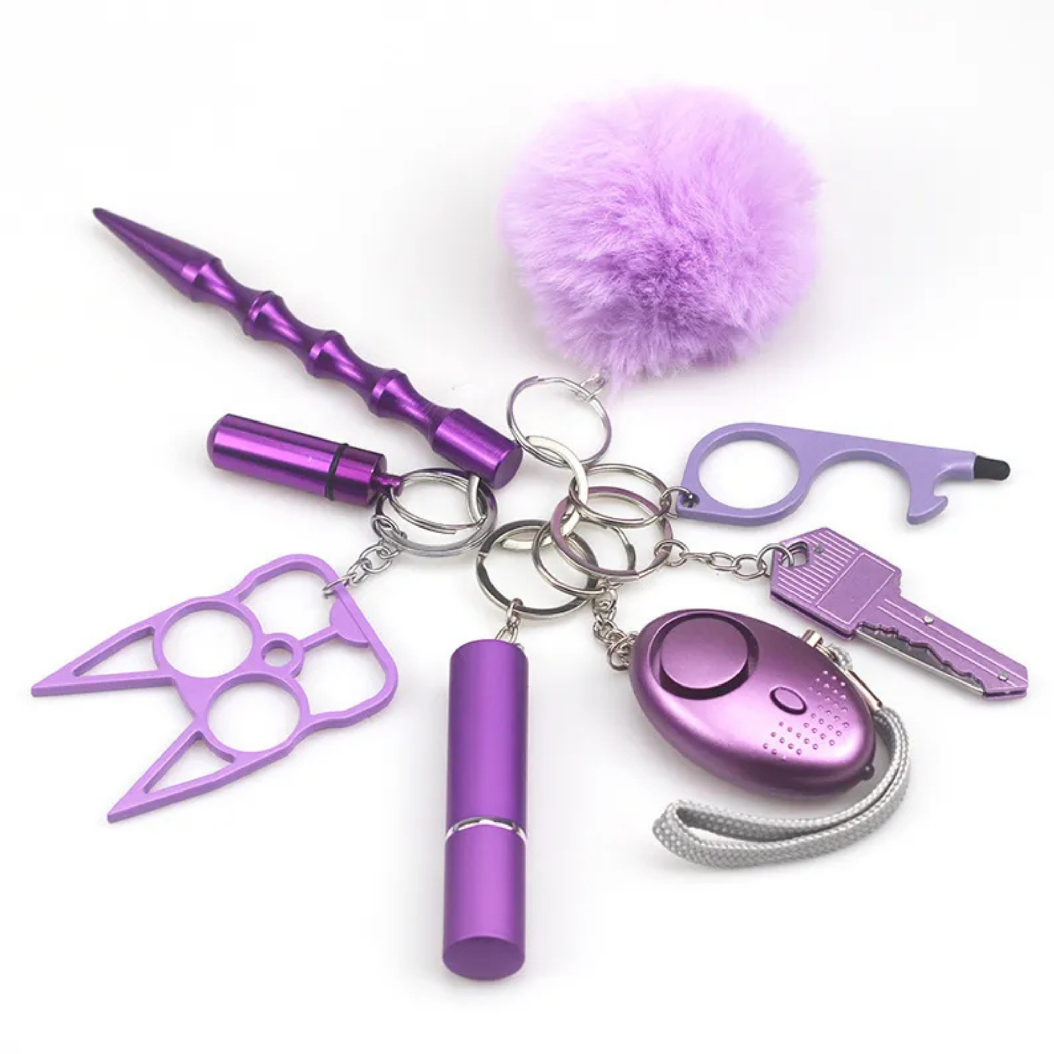 8-in-1 Self-Defense Keychain – Your Safety. Your Style.