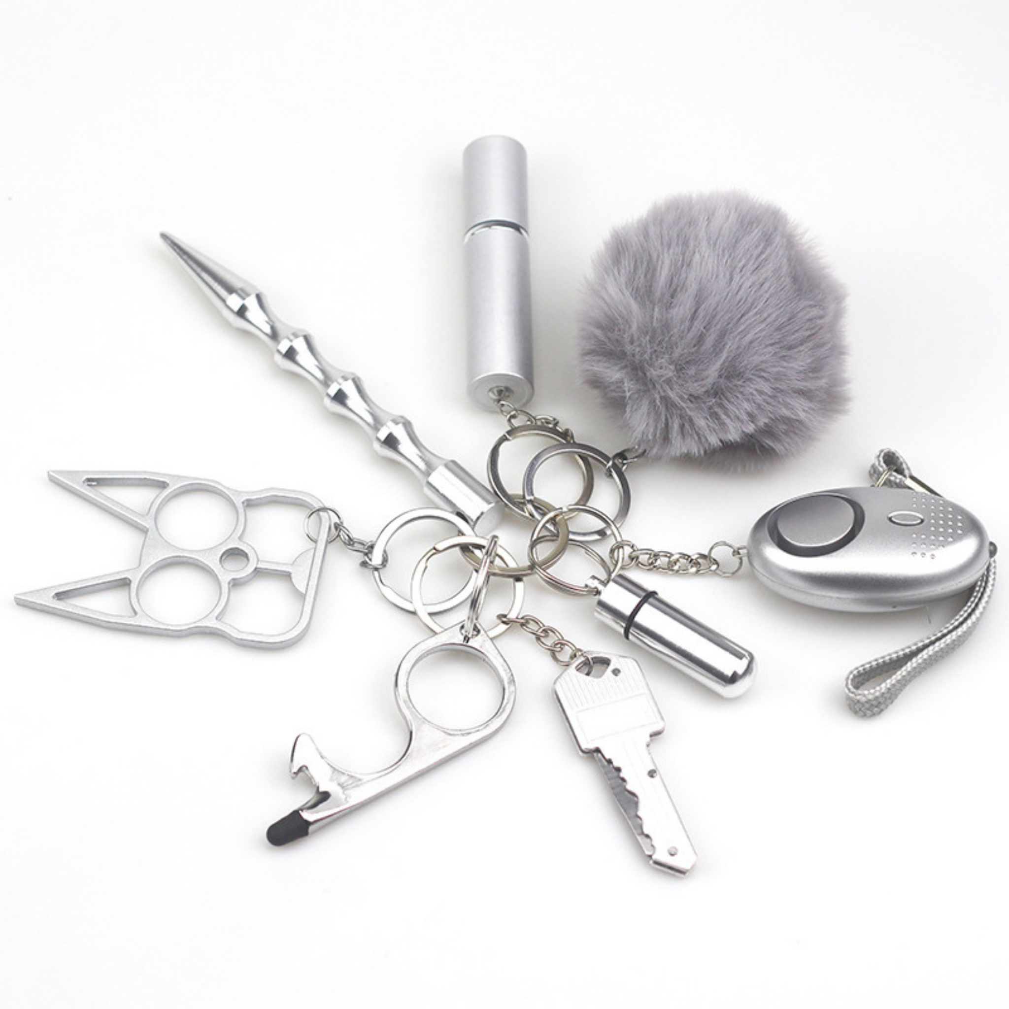 8-in-1 Self-Defense Keychain – Your Safety. Your Style.