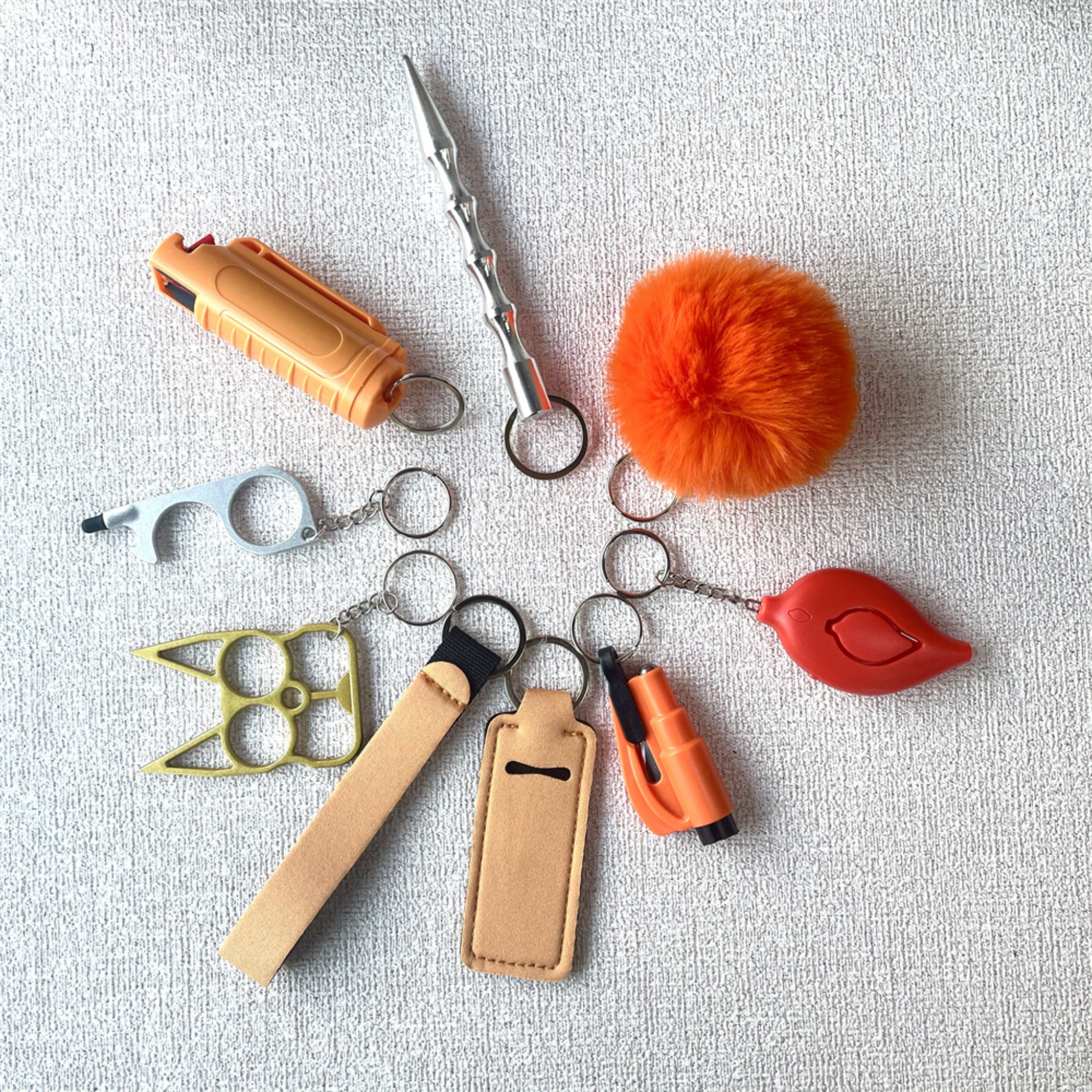 10-in-1 Self-Defense Keychain Kit – Discreet Power, Everyday Protection