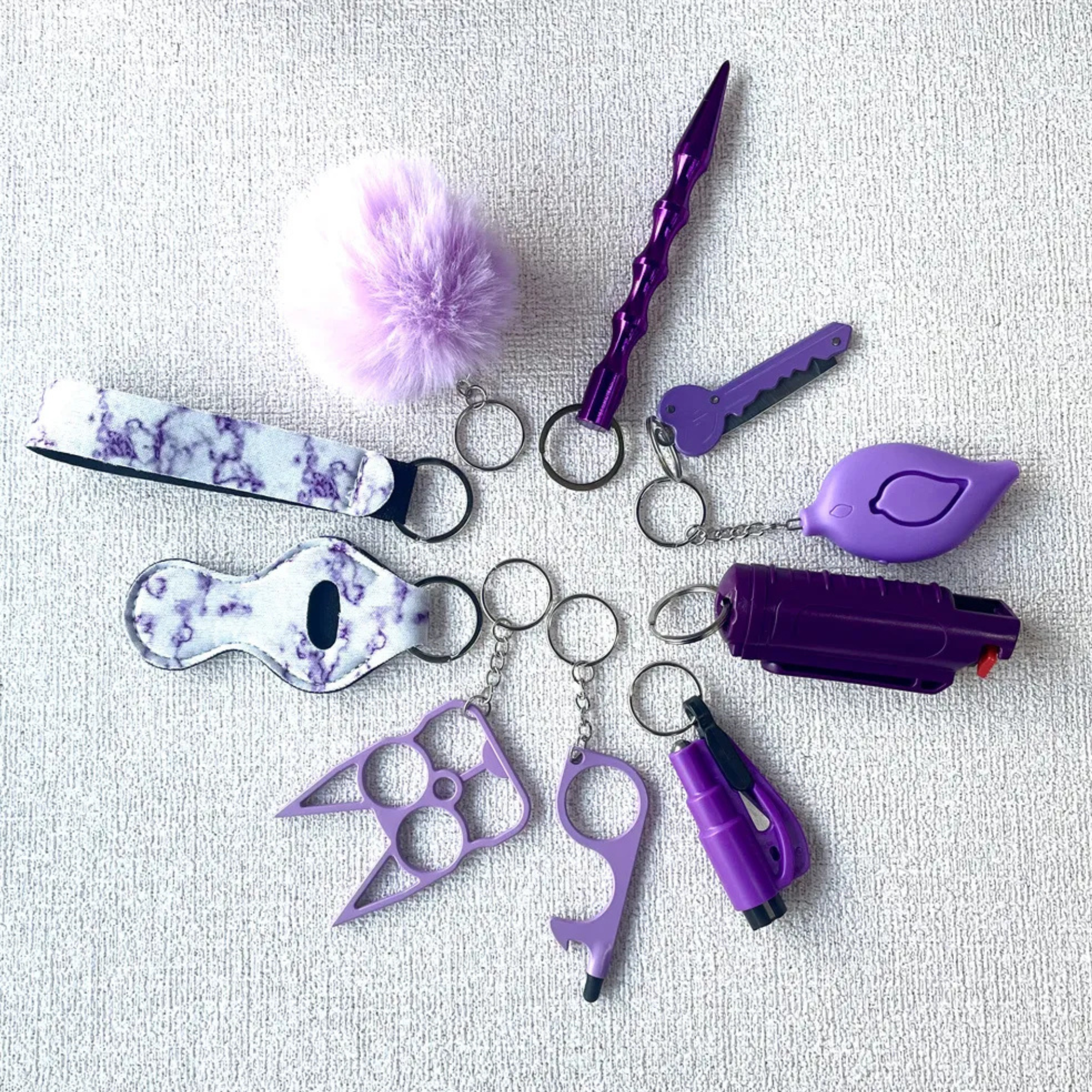 10-in-1 Self-Defense Keychain Kit – Discreet Power, Everyday Protection