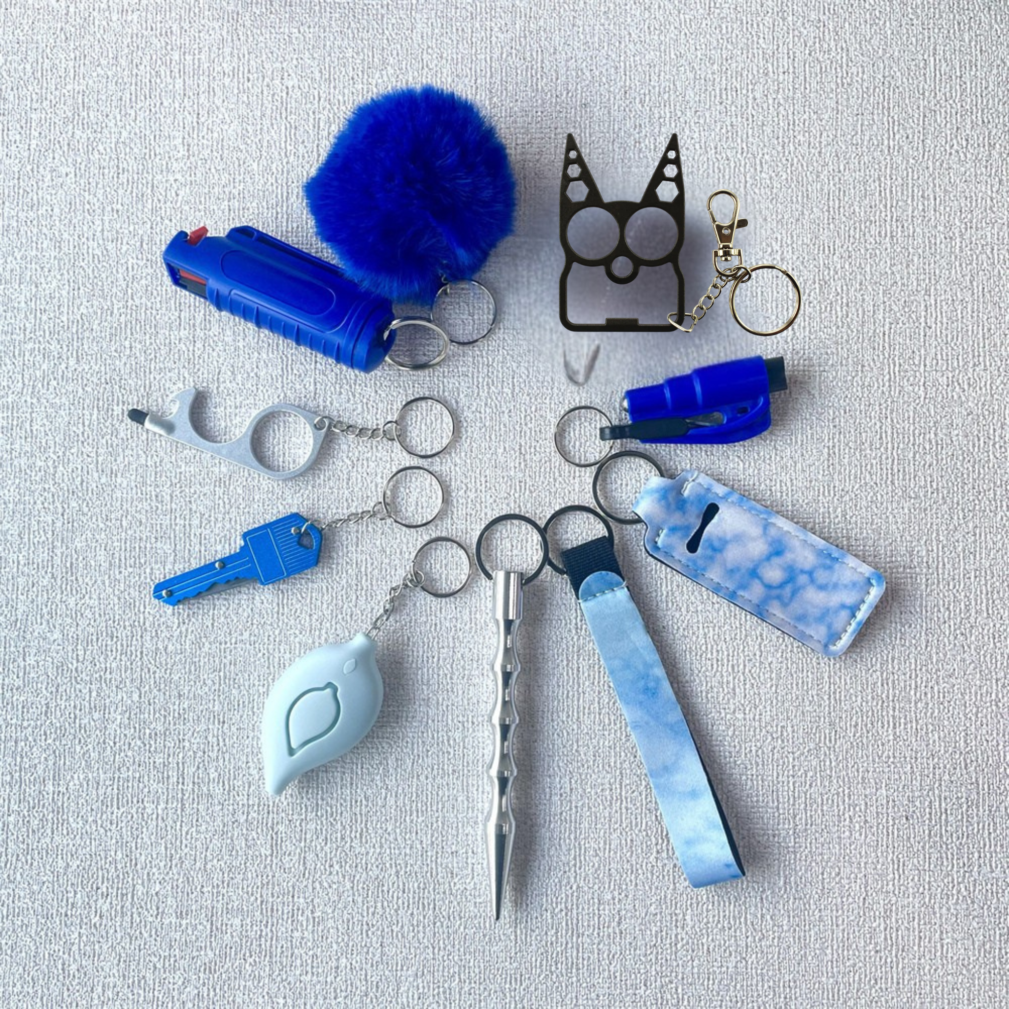 10-in-1 Self-Defense Keychain Kit – Discreet Power, Everyday Protection