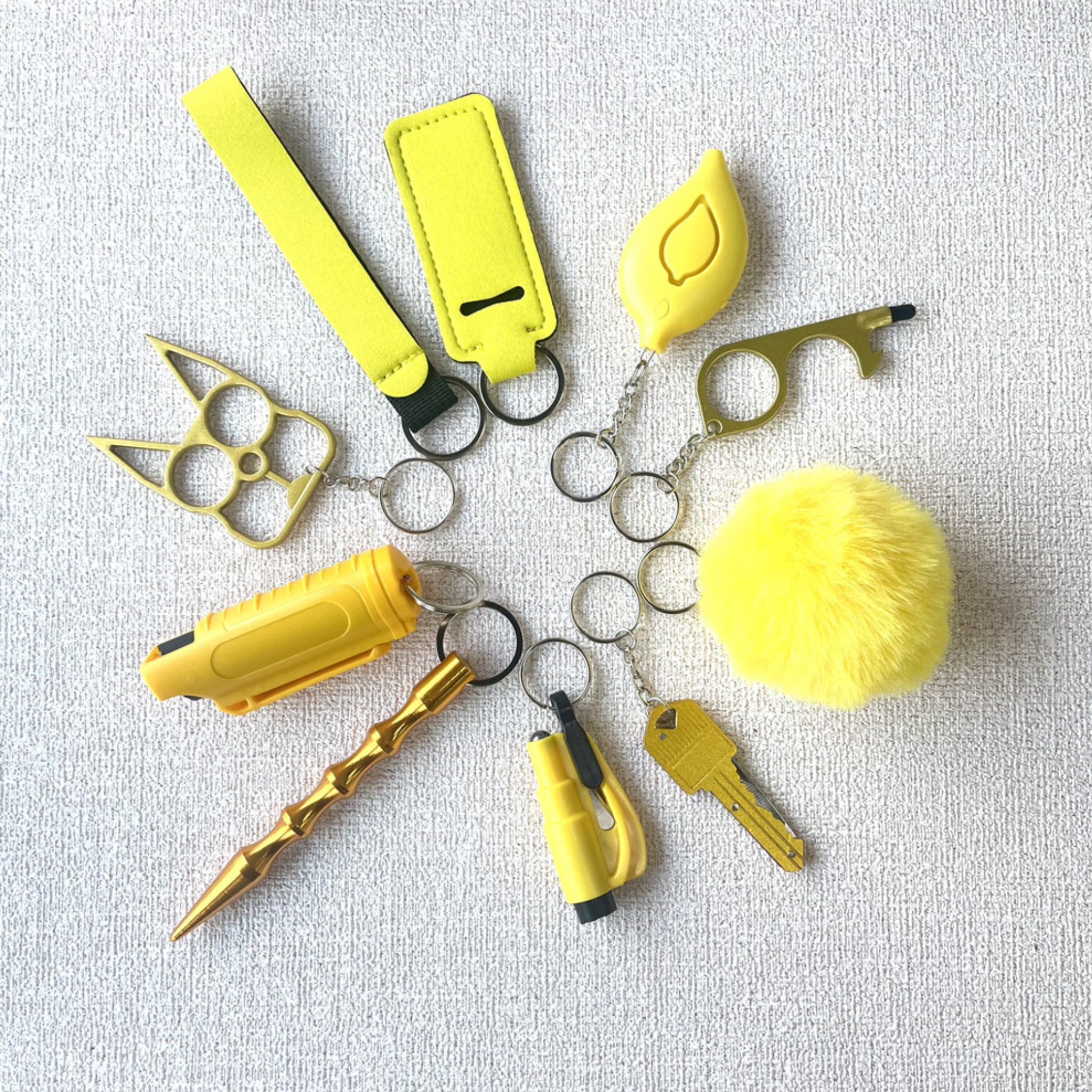 10-in-1 Self-Defense Keychain Kit – Discreet Power, Everyday Protection