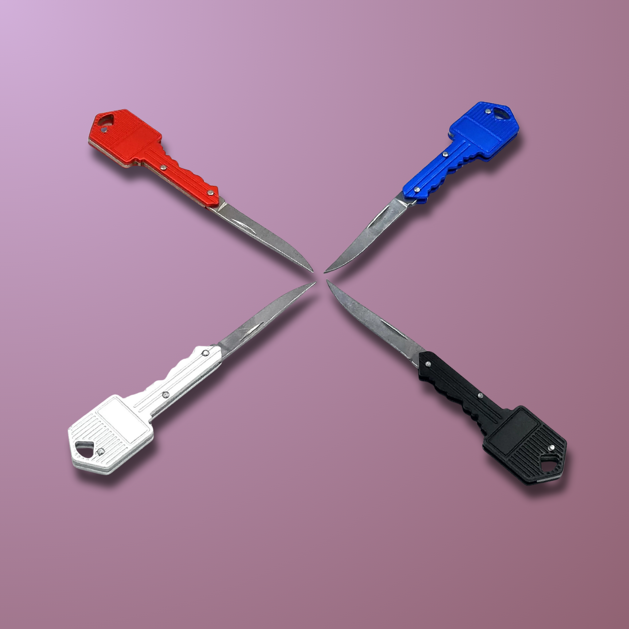 Red Key Knife - Shaped Utility Tool