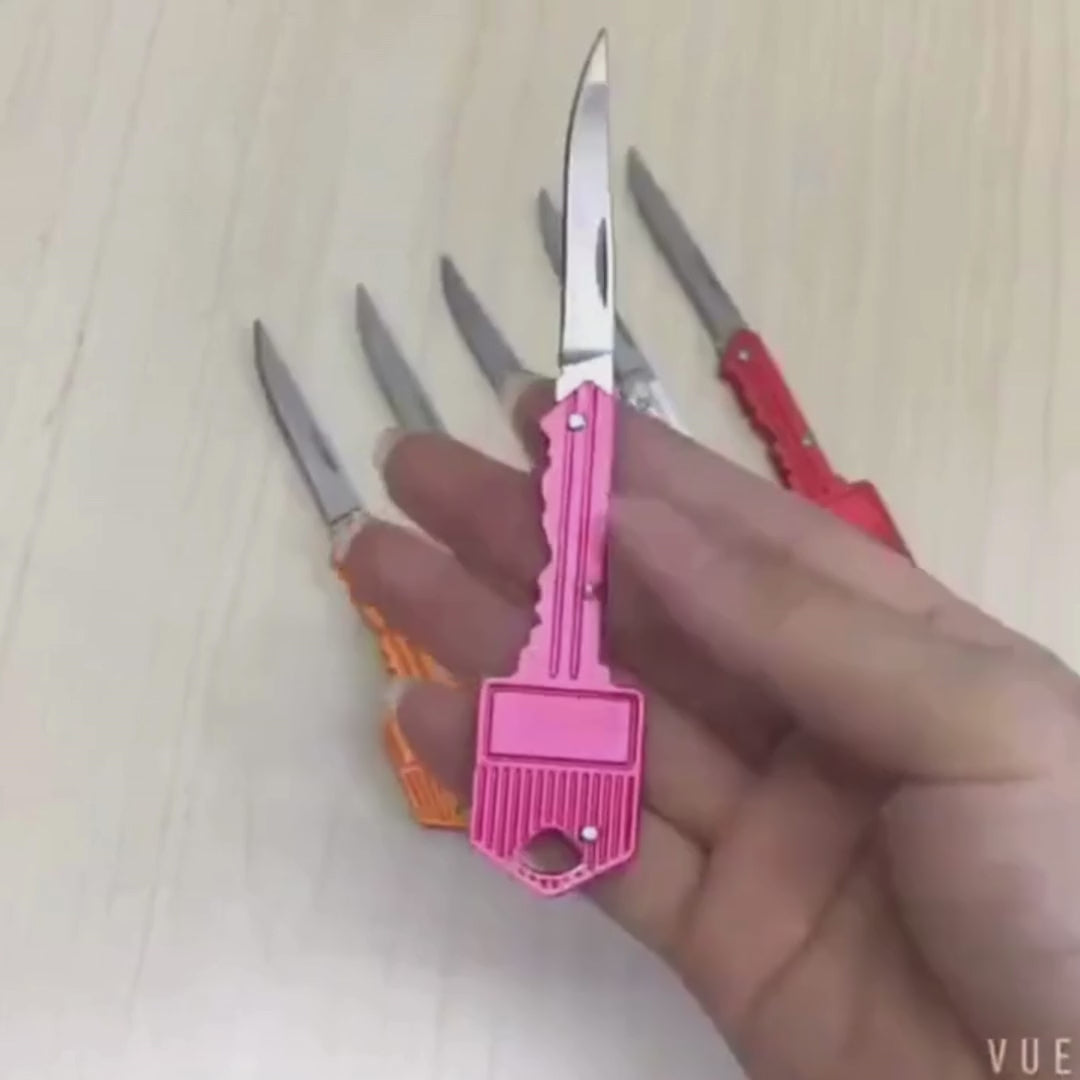 Red Key Knife - Shaped Utility Tool